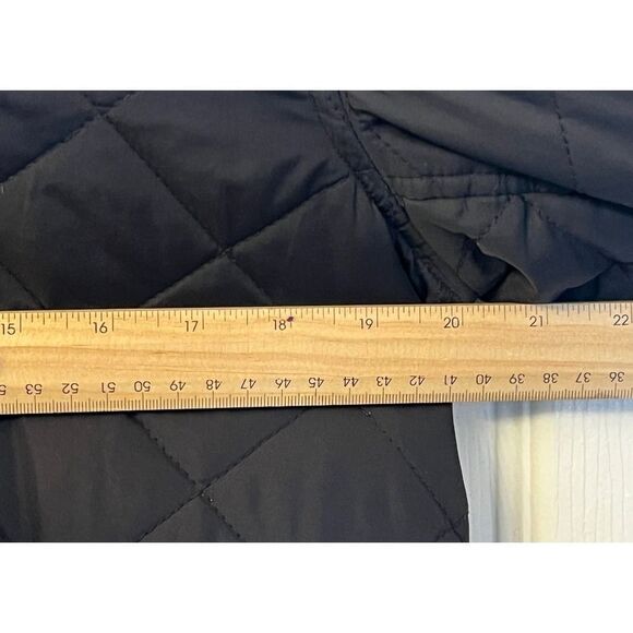 Element Streetwear Quilted Puffer Long Hooded Black Men's Jacket Large - Picture 6 of 10